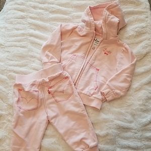 12m Levi's brand jogger set